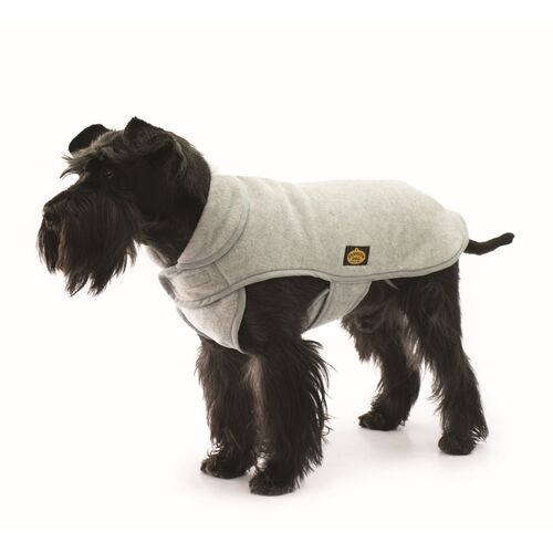 Fashion Dog Fleece-Hundemantel - Grau - 43 cm, 1 Stk., Fashion Dog