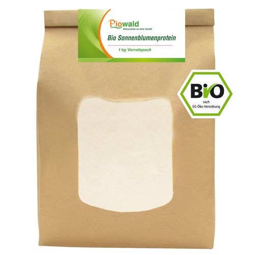 Piowald BIO Sonnenblumenprotein, 1 kg, Piowald