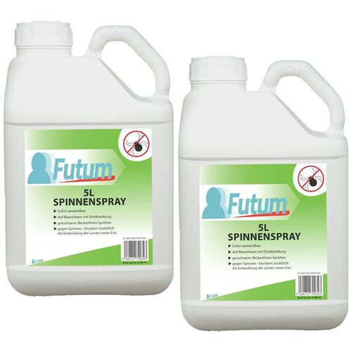 FUTUM Spinnen Spray, 2x5 l, FUTUM
