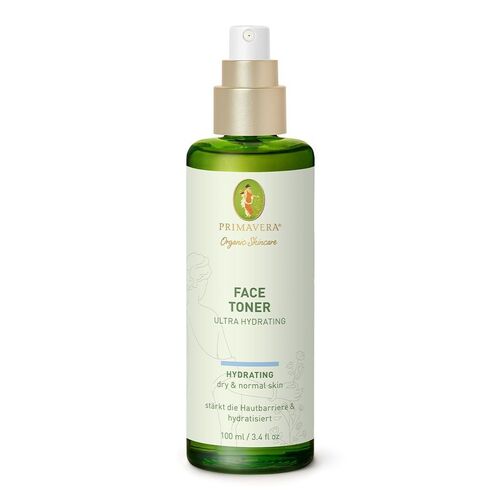 Primavera Organic Skincare Face Toner Ultra Hydrating, 100 ml, PRIMAVERA