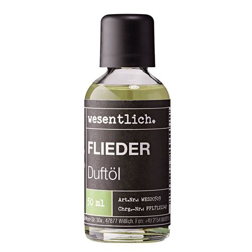 Duftöl Flieder von wesentlich., 50 ml, wesentlich.