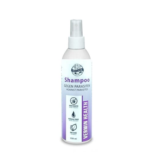 Bellfor Hundeshampoo Vermin Health - gegen Hautparasiten beim Hund, 250 ml, Bellfor