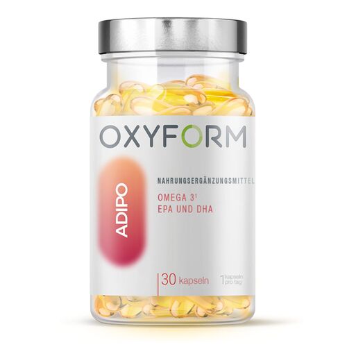 Oxyform Adipo Fischöl Gelkapseln, 30 st, Oxyform