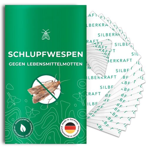 SILBERKRAFT Schlupfwespen, 3x12 Stk., Silberkraft