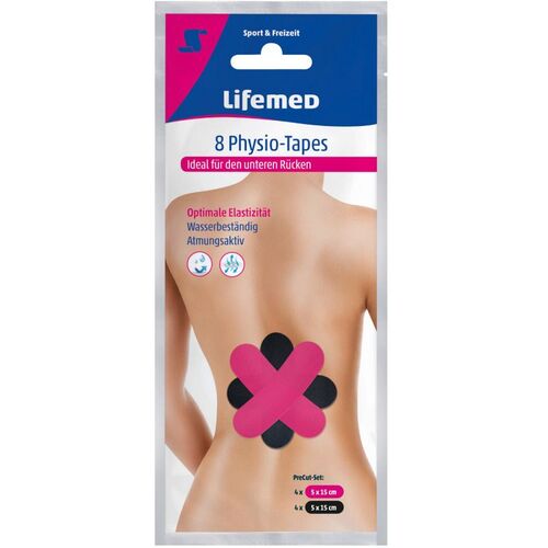 Lifemed Kinesiologie-Tape für den Rücken, 3 Pck., Lifemed