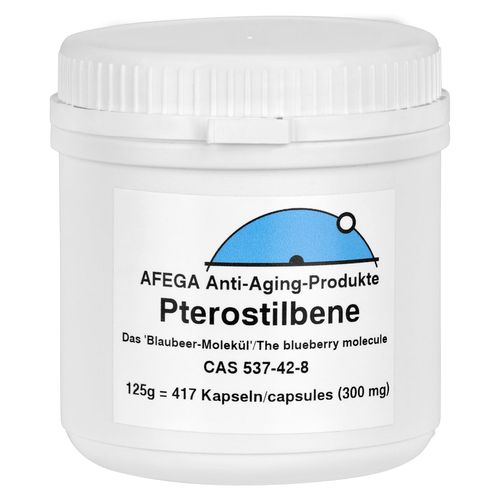 Pterostilbene-Pulver (das 'Blaubeer-Molekül'), 417 stü, AFEGA® Anti-Aging-Produkte