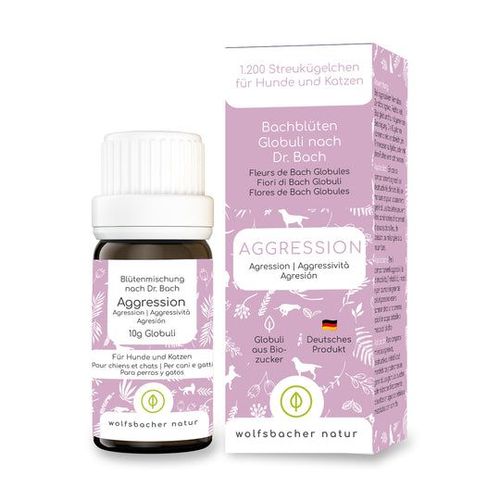 Wolfsbacher Natur Bachblüten Aggression 10 g Globuli, 10 g, Wolfsbacher Natur