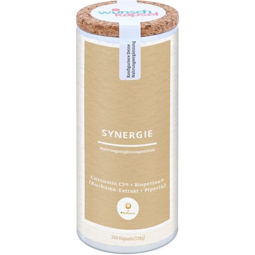 Wunschkapsel Curcumin C3® + Bioperine® 290 St, 290 stk, Wunschkapsel