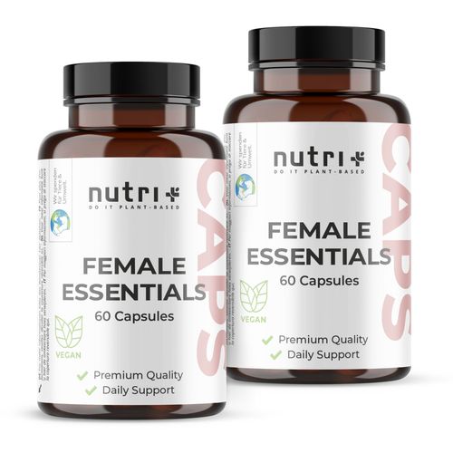 Nutri+ Female Essentials - Frauen Vitamine & Mineralstoffe 120 St Kapseln, 120 stk, Nutri+