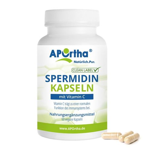 APOrtha® Spermidin Kapseln - 1 mg 60 St, 60 stk, APOrtha
