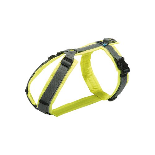 Brustgeschirr Protect - Hundebrustgeschirr leuchtgelb/grau Gr.S 1 St Hundegeschirr, 1 stk, annyx