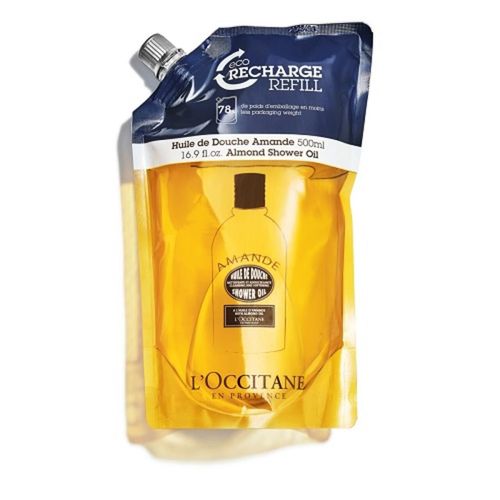 L'Occitane, Mandel Duschöl Refill 500ml 500 ml Duschgel, 500 ml, L’Occitane