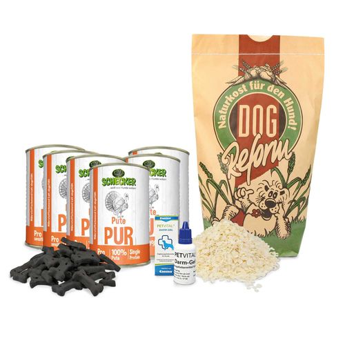 Schecker Notfallpaket - Durchfall damit sich die Darmflora schnell regenerieren kann 1 kg Set, 1 kg, Schecker