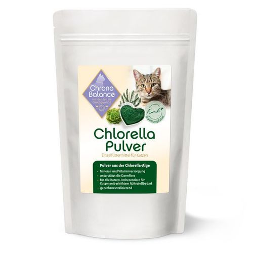 ChronoBalance Chlorella Pulver für Katzen 500 g, 500 g, ChronoBalance