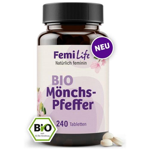 Femilife Bio Mönchspfeffer Tabletten 240 St, 240 stk, FemiLife