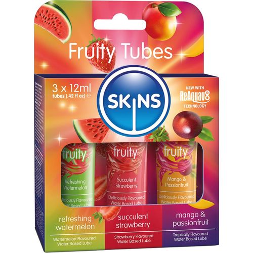 Skins *Fruity Tubes* 0,036 l Gleitmittel, 0,03 l, SKINS Condoms