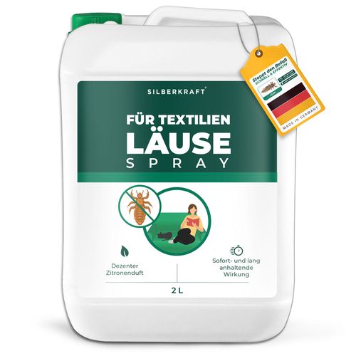 Silberkraft Milbenspray Pferde 2000 ml Spray, 2000 ml, Silberkraft