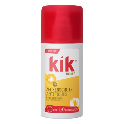 KIK Nature Zeckenspray für die Haut 100 ml Spray, 100 ml, KIK