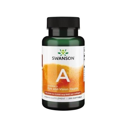 Swanson Vitamin A 10000 IE 250 St, 250 stk, Swanson