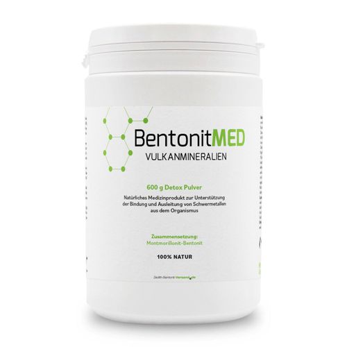 Bentonit MED Detox Pulver 600 g, 600 g, BentonitMED