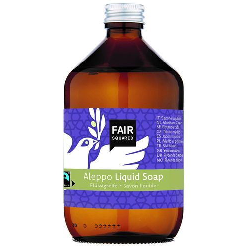 Fair Squared Flüssige Aleppo Seife 500 ml, 500 ml, Fair Squared