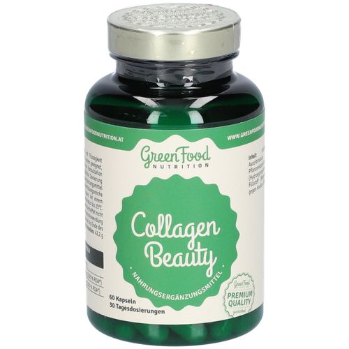 GreenFood Nutrition Collagen Beauty 60cps 60 St Kapseln, 60 stk, GreenFood Nutrition