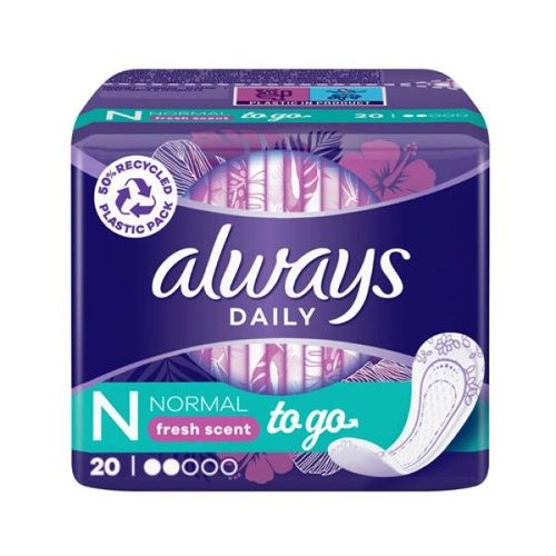 Always Daily Fresh Normal Slipeinlagen 20 St, 20 stk, Always