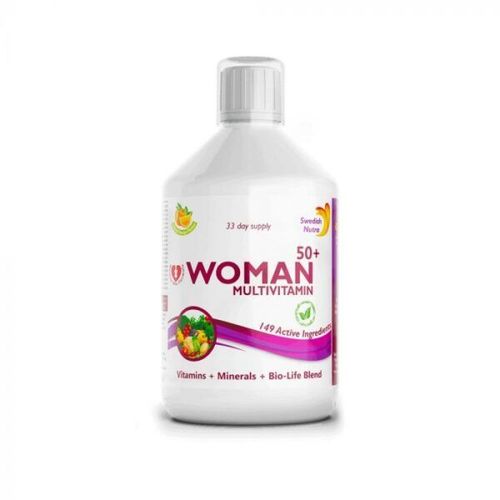 Swedish Nutra Woman Multivitamin 500 ml Flüssigkeit zum Einnehmen, 500 ml, Swedish Nutra