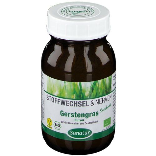 Gerstengras BIO Pulver 90 g, 90 g, Sanatur