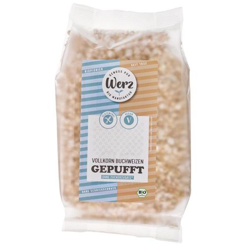 Werz Buchweizen gepufft glutenfrei 80 g, 80 g, Werz