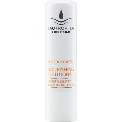 Tautropfen Feuchtigkeitsspendender Lippenpflegestift mit Sanddorn 4,9 g, 4,9 g, Tautropfen