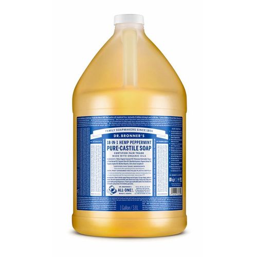 Dr. Bronner's 18-in-1 Flüssigseife Pfefferminze 3800 ml, 3800 ml, Dr. Bronner's