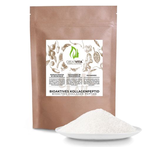 GreatVita Kollagen Pulver | Hydrolysat 2400 g, 2400 g, GreatVita