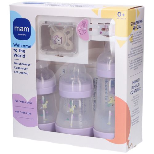MAM Welcome To The World Lilac 0m+ 1 St Kombipackung, 1 stk, MAM