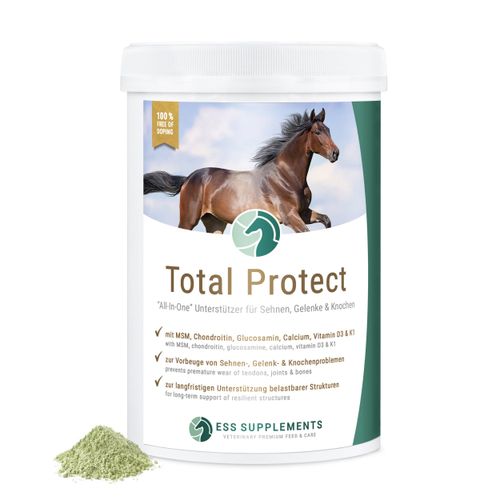 ESS Supplements Total Protect - All-In-One Unterstützer für Sehnen, Gelenke & Knochen dopingfrei 650 g Pulver, 650 g, ESS Supplements