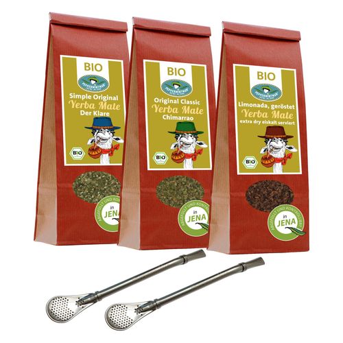 Peppermintman Mate-Set, Geröstet - Classic Klar 300 g Tee, 300 g, PeppermintMan