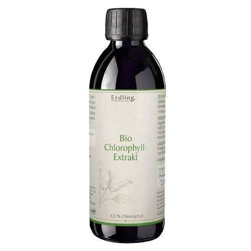 Erdling Bio Chlorophyll-Extrakt 250 ml Flüssigkeit zum Einnehmen, 250 ml, Erdling.
