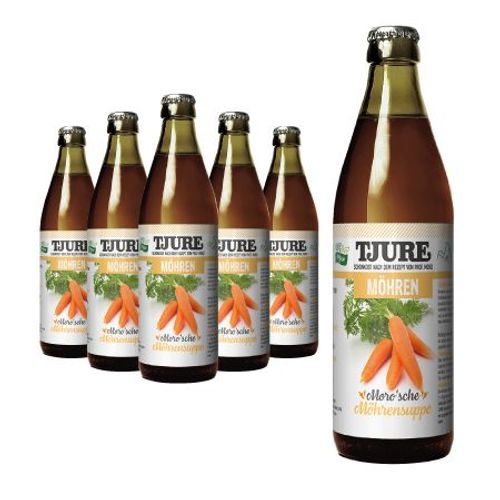Tjure - Moro´sche Möhrensuppe 6er Pack | bei Magen Darm Problemen Durchfall 6x320 ml Flüssigkeit, 1920 ml, TJURE