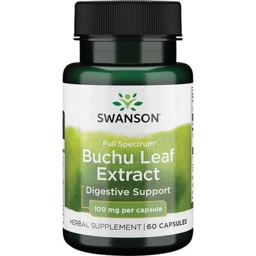 Swanson Buchu-Blattextrakt 100 mg 60 St, 60 stk, Swanson