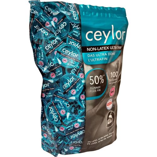 Ceylor *Non-Latex Ultra Thin* 100 St Kondome, 100 stk, Ceylor