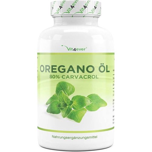vit4ever Oregano Öl 55 mg Tropfen, 55 mg, vit4ever