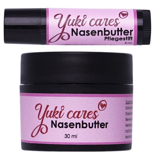Yuki cares Nasenbutter-Set 40 g Kombipackung, 40 g, Yuki cares