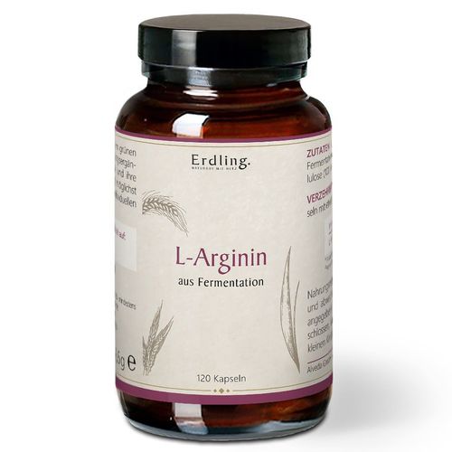 Erdling L-Arginin - Kapseln 120 St, 120 stk, Erdling.