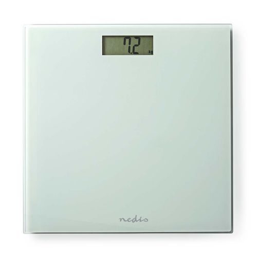 Nedis Personenwaage / Digital Weiß Gehärtetes Glas Max. Wiegekapazität: 150 kg 1 St, 1 stk, Nedis