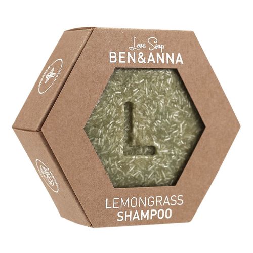Ben & Anna - Festes Shampoo Love Soap Lemongrass 60 g, 60 g, Ben & Anna