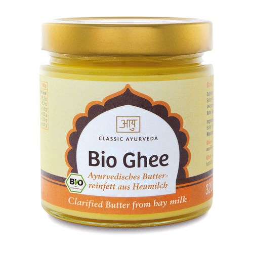 Classic Ayurveda - Ghee aus Heumilch g.t.S., bio 320 g, 320 g, Classic Ayurveda