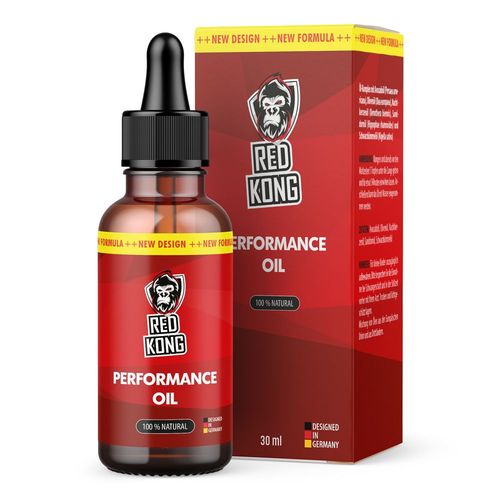 RED Kong Performance Oil 30 ml Tropfen zum Einnehmen, 30 ml, Red Kong