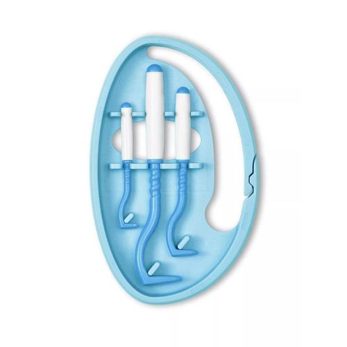 Tick Twister Clipbox mit 3 Zeckenhaken Türkis - O'Tom 1 St, 1 stk, Tick Twister