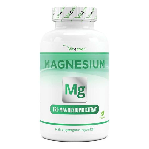vit4ever Tri-Magnesiumdicitrat 368 g Kapseln, 368 g, vit4ever