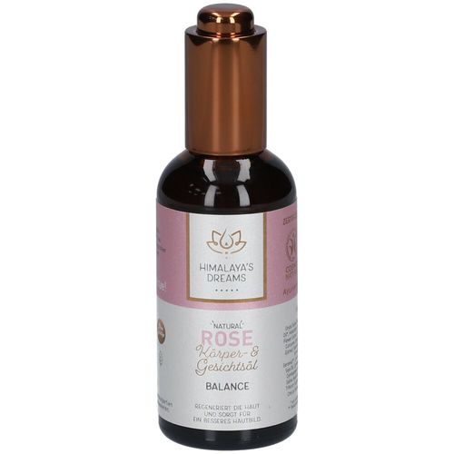 Himalayas Body+Face OIL Rose 100 ml Hautöl, 100 ml, Himalaya's Dreams